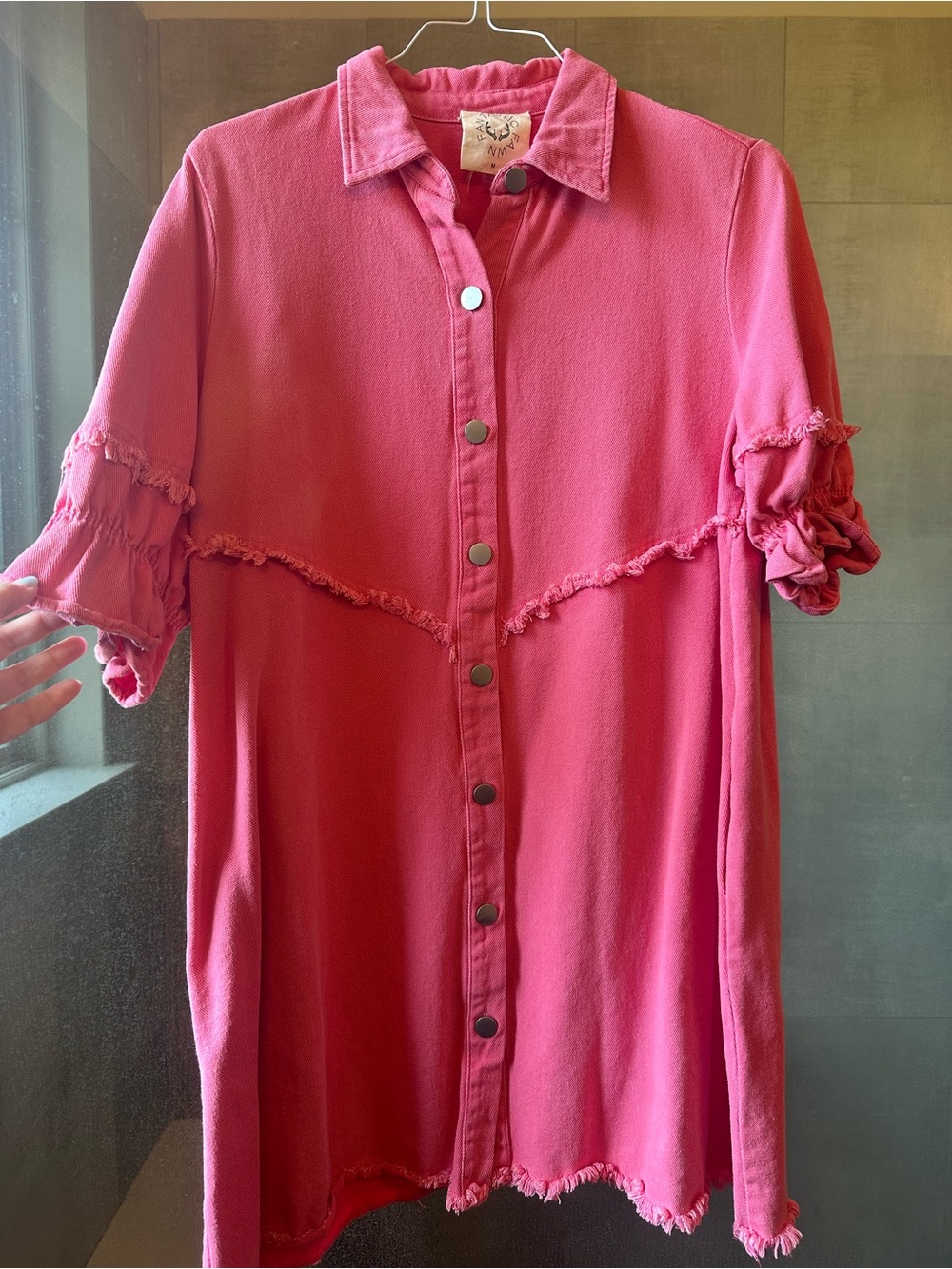 Fantastic Fawn Denim Dress